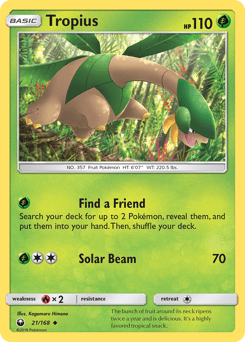 Tropius #21 from Celestial Storm