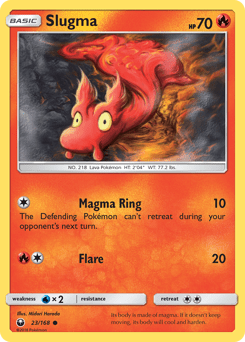 Slugma #23 from Celestial Storm