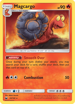 Magcargo #24 from Celestial Storm