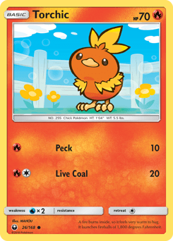 Torchic #26 from Celestial Storm