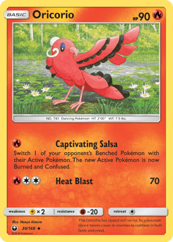Oricorio #30 from Celestial Storm