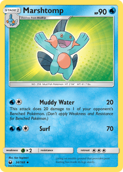 Marshtomp #34 from Celestial Storm