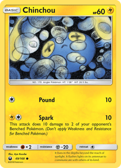 Chinchou #49 from Celestial Storm
