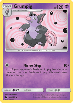 Grumpig #60 from Celestial Storm