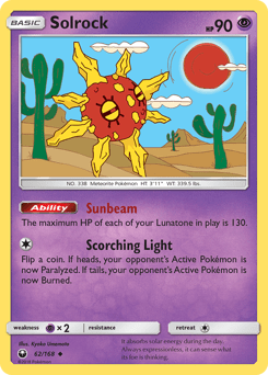 Solrock #62 from Celestial Storm
