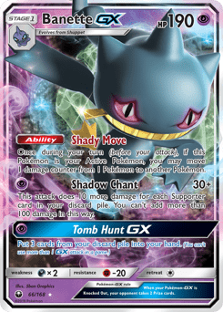 Banette-GX #66 from Celestial Storm