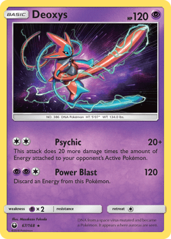 Deoxys #67 from Celestial Storm