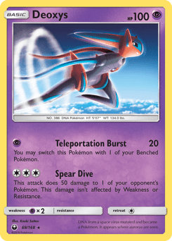 Deoxys #69 from Celestial Storm