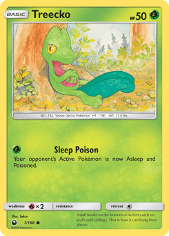 Treecko #7 from Celestial Storm