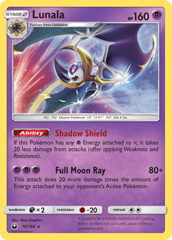 Lunala #70 from Celestial Storm