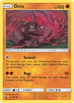 Onix #71 from Celestial Storm