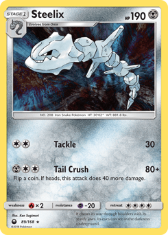 Steelix #89 from Celestial Storm