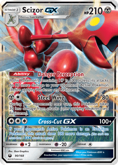 Scizor-GX #90 from Celestial Storm