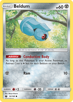 Beldum #92 from Celestial Storm