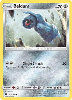Beldum #93 from Celestial Storm