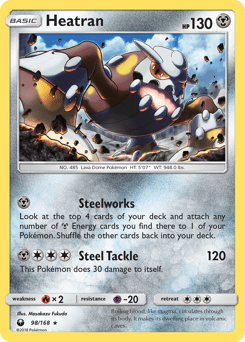 Heatran #98 from Celestial Storm