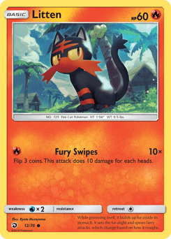 Litten #12 from Dragon Majesty