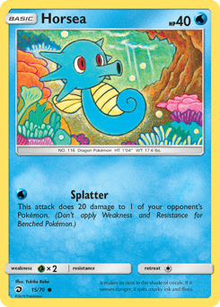 Horsea #15 from Dragon Majesty