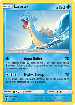 Lapras #21 from Dragon Majesty