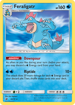 Feraligatr #24 from Dragon Majesty