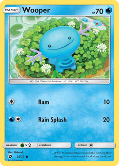Wooper #25 from Dragon Majesty