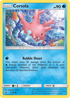 Corsola #27 from Dragon Majesty