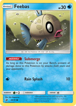 Feebas #28 from Dragon Majesty