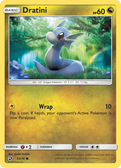 Dratini #34 from Dragon Majesty