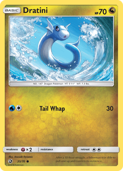 Dratini #35 from Dragon Majesty