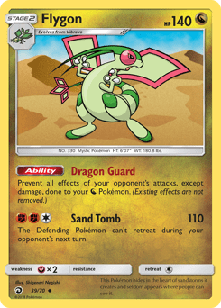 Flygon #39 from Dragon Majesty