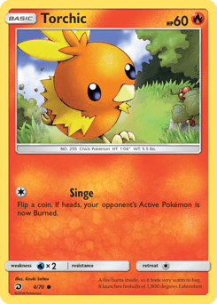 Torchic #4 from Dragon Majesty