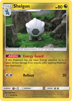 Shelgon #43 from Dragon Majesty