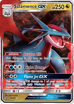 Salamence-GX #44 from Dragon Majesty