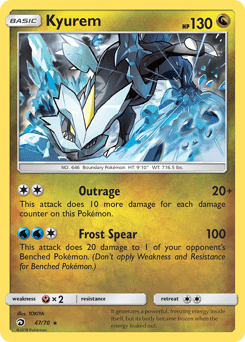 Kyurem #47 from Dragon Majesty