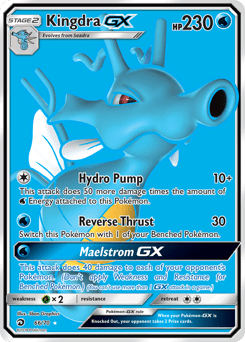 Kingdra-GX #66 from Dragon Majesty