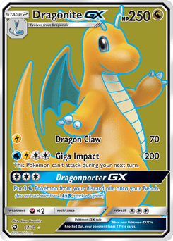 Dragonite-GX #67 from Dragon Majesty