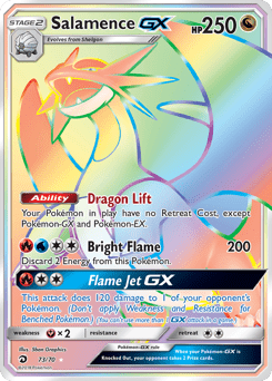Salamence-GX #73 from Dragon Majesty
