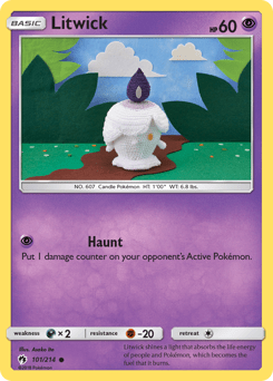 Litwick #101 from Lost Thunder