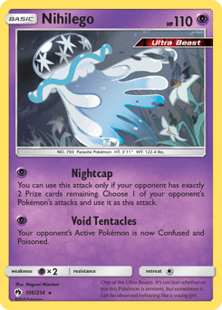 Nihilego #106 from Lost Thunder
