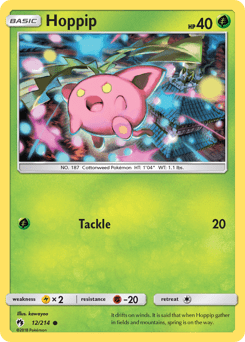 Hoppip #12 from Lost Thunder