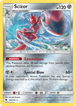 Scizor #126 from Lost Thunder