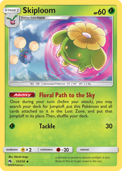 Skiploom #13 from Lost Thunder