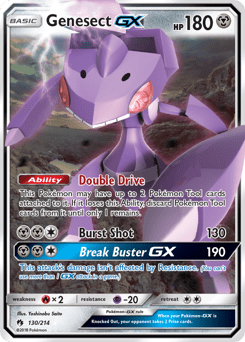 Genesect-GX #130 from Lost Thunder