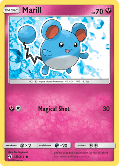 Marill #135 from Lost Thunder