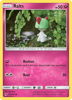 Ralts #139 from Lost Thunder