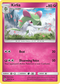 Kirlia #140 from Lost Thunder