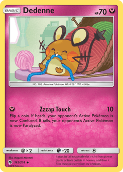 Dedenne #142 from Lost Thunder