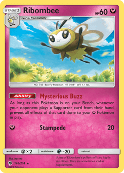 Ribombee #146 from Lost Thunder
