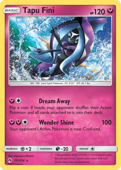 Tapu Fini #151 from Lost Thunder
