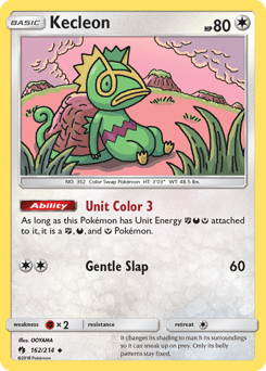 Kecleon #162 from Lost Thunder